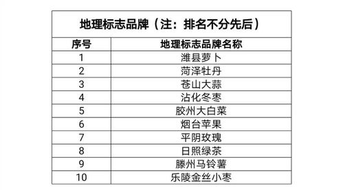 第二届 山东名片 品牌影响力top榜发布,烟台占据16席